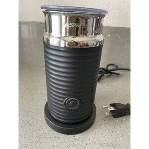 Nespresso Aeroccino 3 Black Milk Frother/Warmer Tested Works